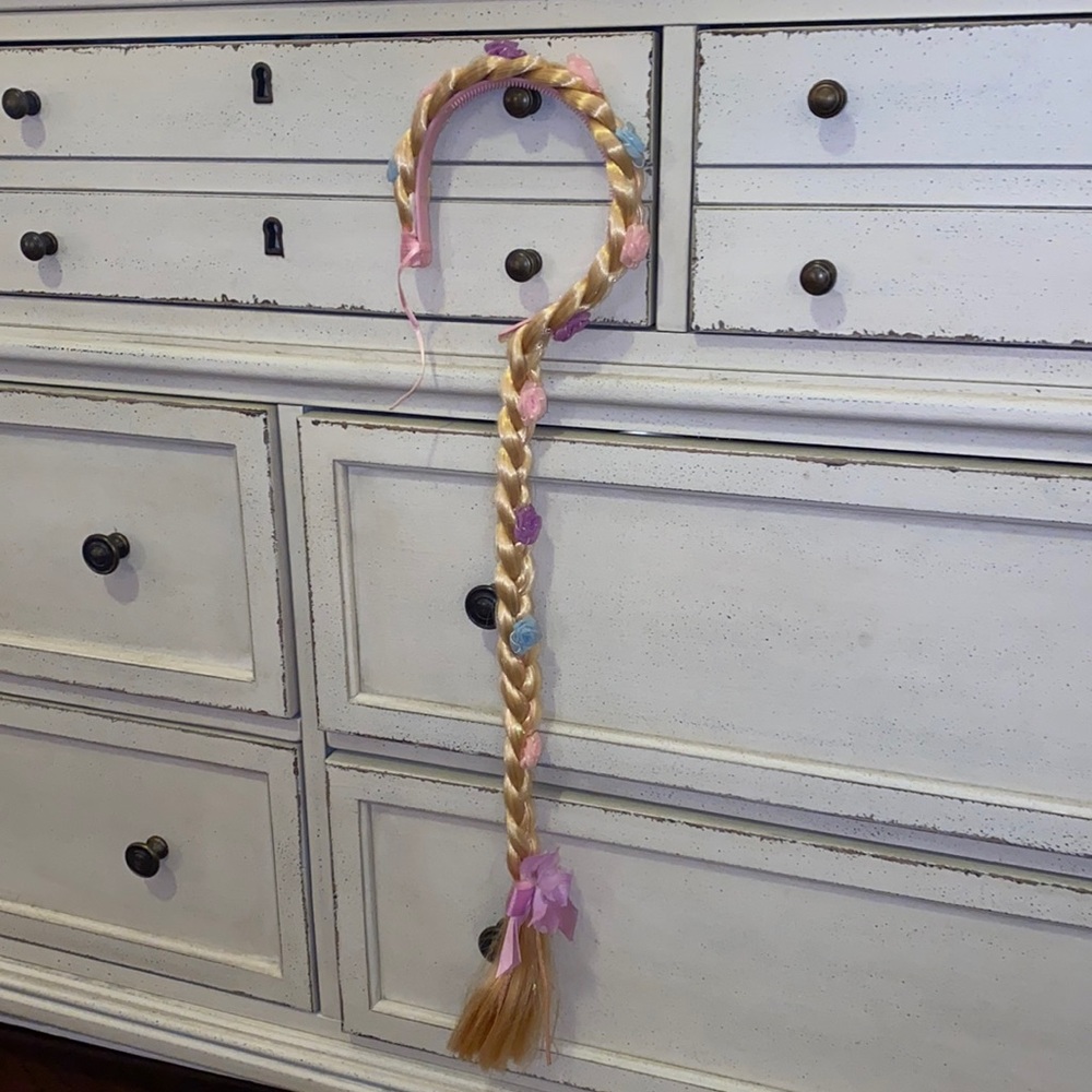 Disney braided headband Rapunzel Frozen Elsa blond